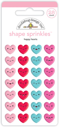 Doodlebug Lots of Love  Happy Hearts Sprinkles