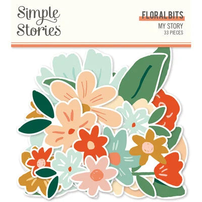 Simple Stories My Story Floral Bits