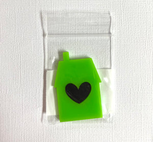 Mini House Acrylic-Green