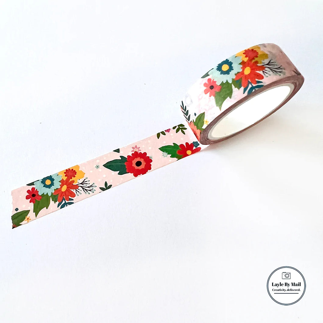 Layle By Mail Floral Washi