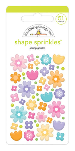 Fairy Garden Spring Garden Shape Sprinkles