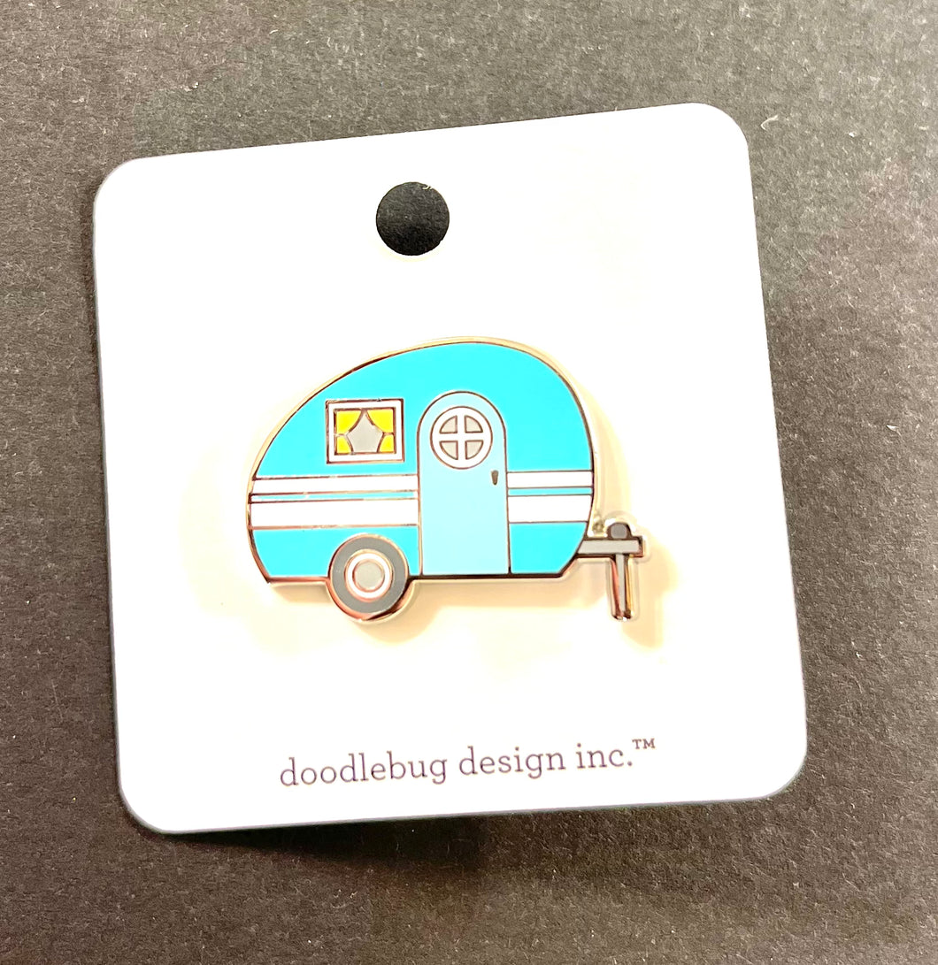 Doodlebug Collectible Pin - Glamper