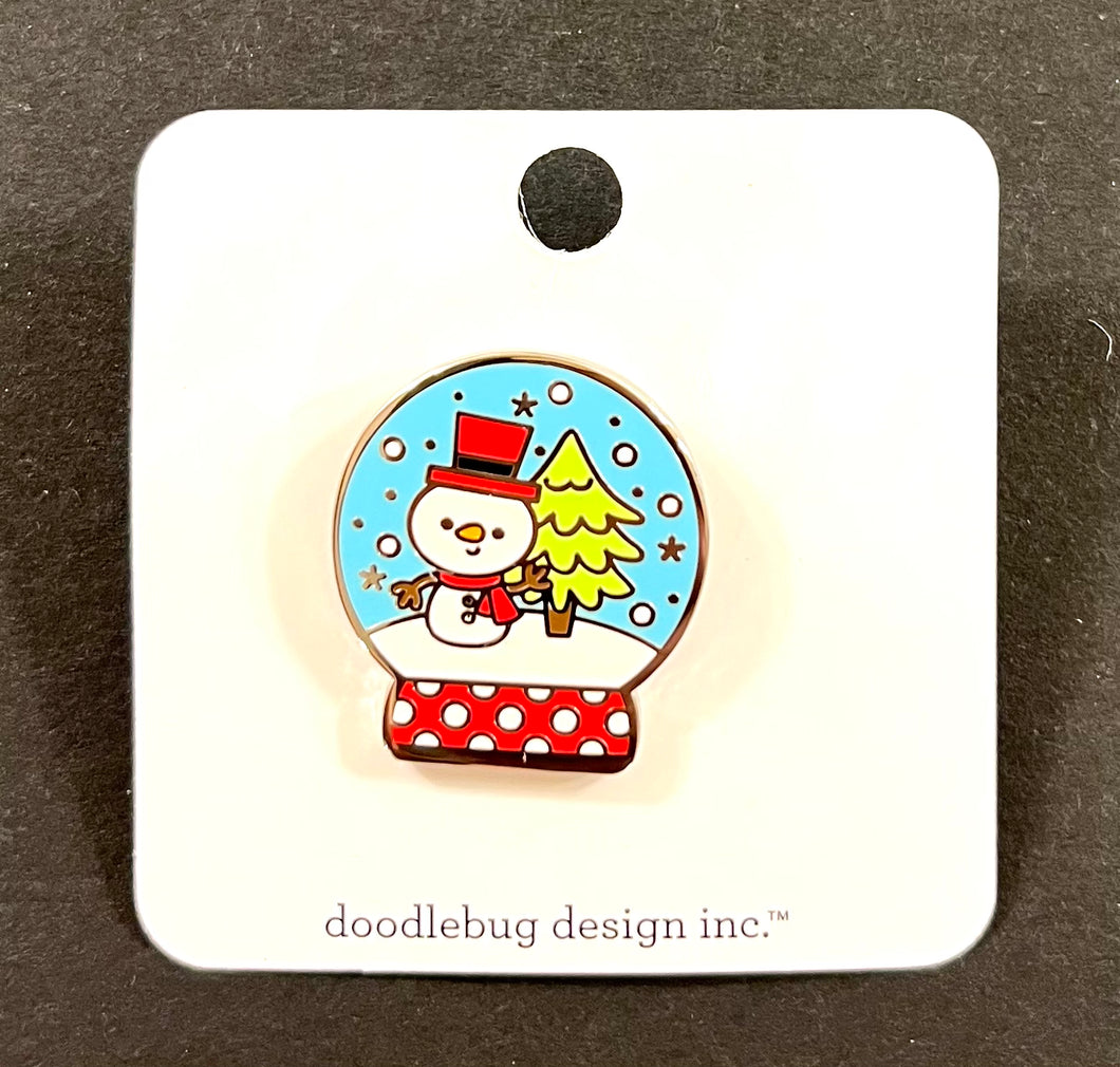Doodlebug Collectible Pin- Winter Wonderland