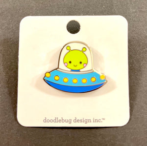 Doodlebug Collectible Pin - ALIEN