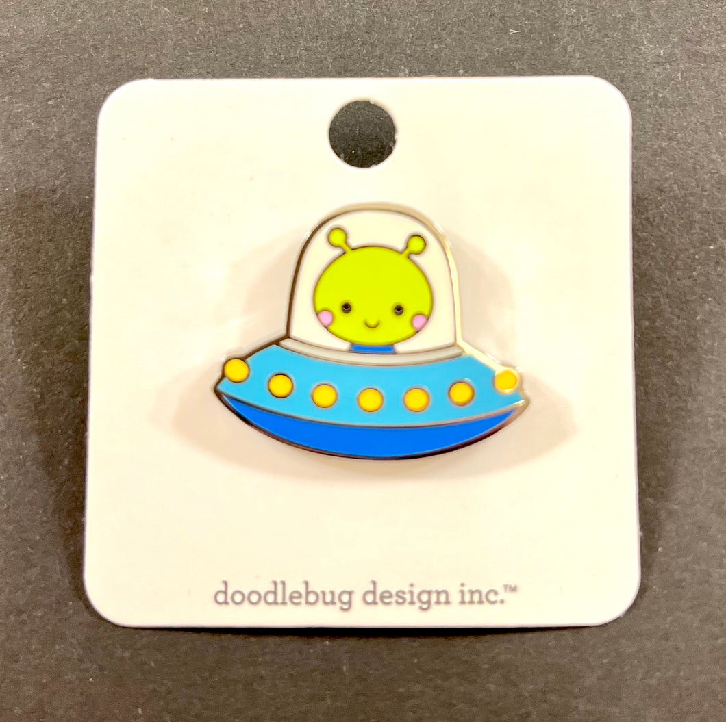 Doodlebug Collectible Pin - ALIEN