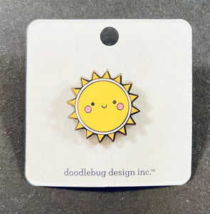 Doodlebug Collectible Pin - Sunshine