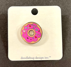 Doodlebug Collectible Pin- Donut