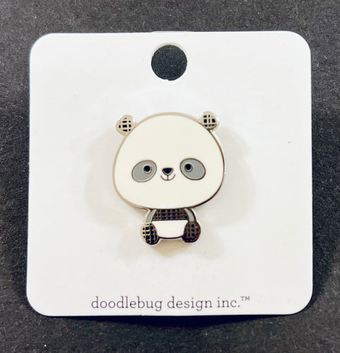 Doodlebug Collectible Pin- Panda