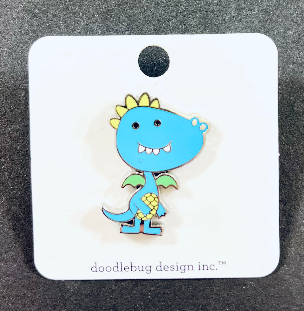 Doodlebug Collectible Pin- Dragon