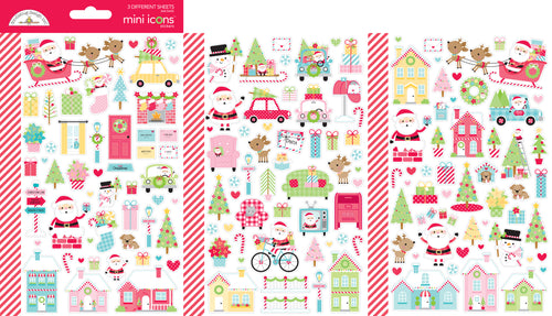 Doodlebug Candy Cane Lane Mini Icons