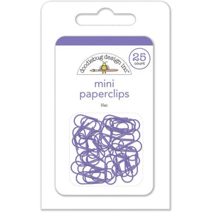 Doodlebug Paper Clips Lilac