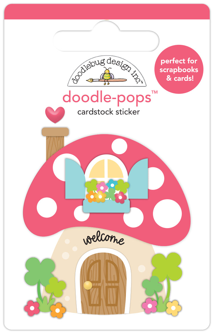 Doodlebug Over the Rainbow Gnome Sweet Gnome Doodle-Pop