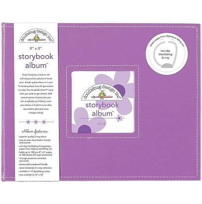 Doodlebug 8x8 Album Lilac