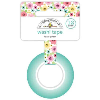 Doodlebug My Happy Place Flower Garden Washi