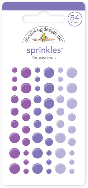 Doodlebug Sprinkles Lilac Assortment