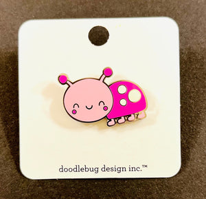 Doodlebug Collectible Pin- Little Lady