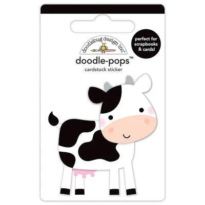 Doodlebug Down on the Farm CowDoodle-Pop