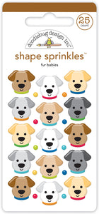 Pre-Order Doodlebug Doggone Cute Fur Babies Shape Sprinkles