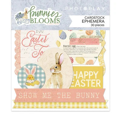 Photo Play Bunnies & Blooms Ephemera