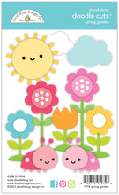 Load image into Gallery viewer, Doodlebug Over the Rainbow Spring Garden Doodle Cuts