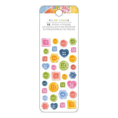 Paige Evans Garden Shoppe Epoxy Stickers