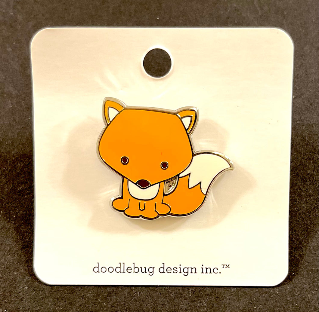 Doodlebug Collectible Pin- Foxy