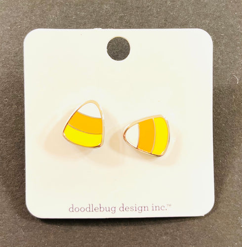Doodlebug Collectible Pin- Candy Corn