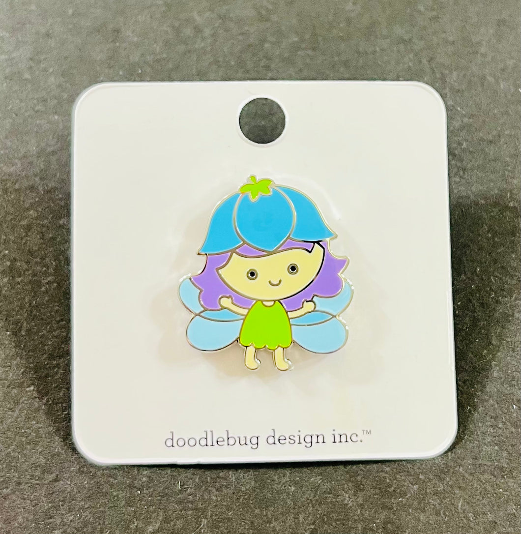 Doodlebug Collectible Pin - Blossom
