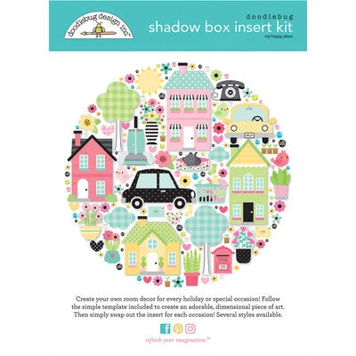 Doodlebug My Happy Place Shadowbox Kit