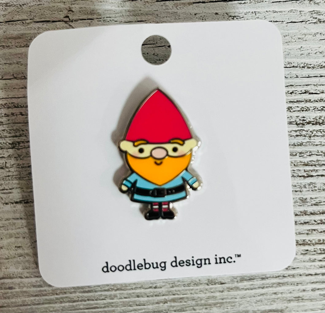 Doodlebug Collectible Pin Gnome