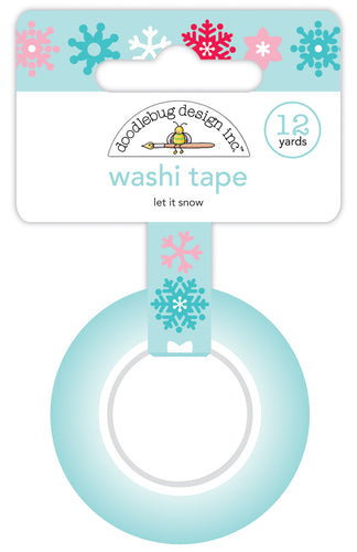 Pre-Order Doodlebug Let It Snow Washi