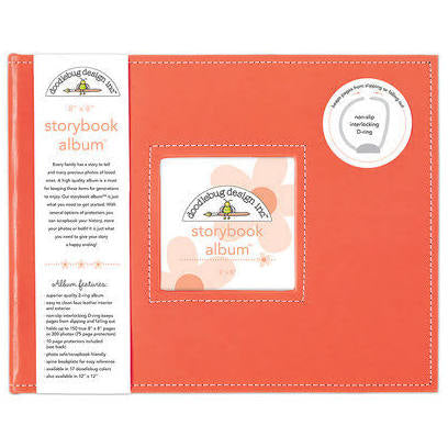 Doodlebug 8x8 Album Coral
