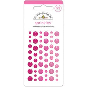 Doodlebug Glitter Sprinkles Bubblegum