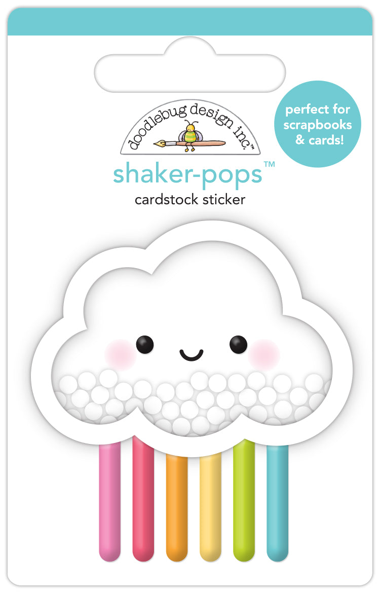 Doodlebug Over the Rainbow Rainbow Bright Shaker-Pop