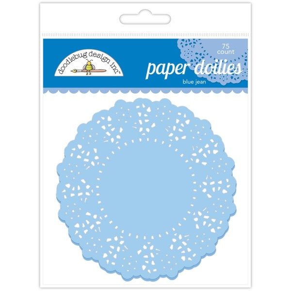 Doodlebug Paper Doilies Bubble Blue