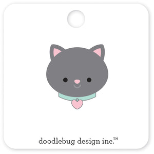 Doodlebug Pretty Kitty Collectible Pin Dewey