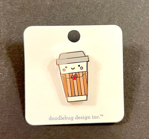 Doodlebug Collectible Pin - Cup O Jo