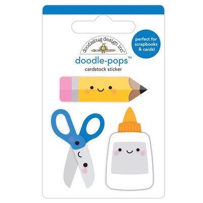 Doodlebug School Days Doodle-Pop Scissors