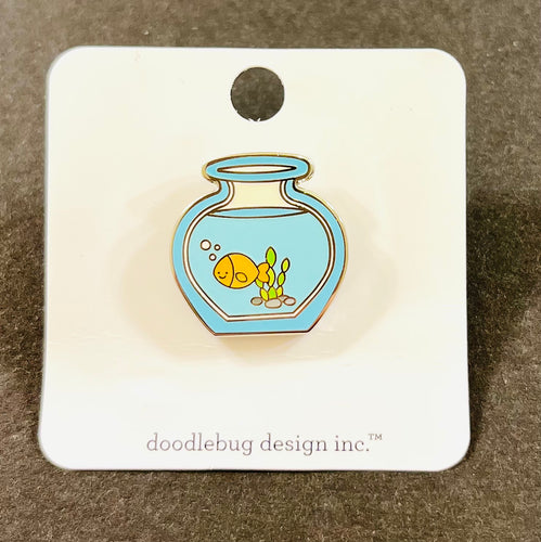 Doodlebug Collectible Pin- Goldie