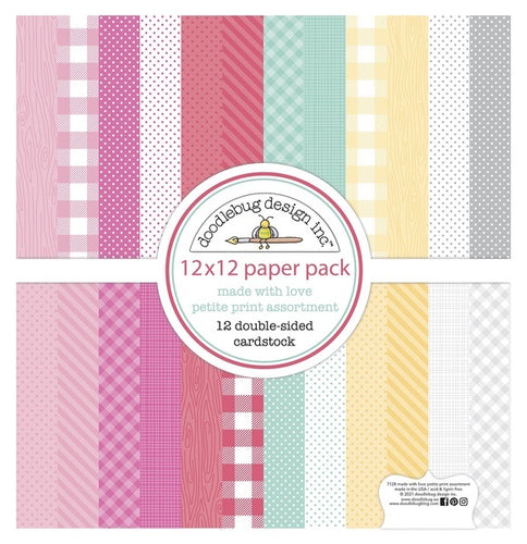 Made With Love Petite Print Paper Pack