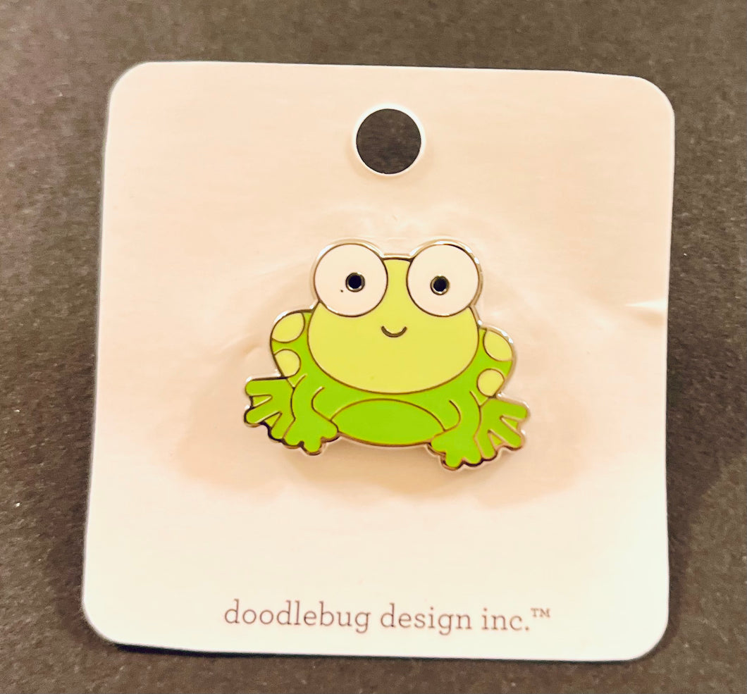 Doodlebug Collectible Pin- Froggy