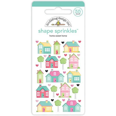 Happy Place Shape Stickers