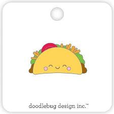 Doodlebug Collectible Pin- Tacos