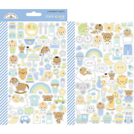 Doodlebug Baby Boy Mini Icons