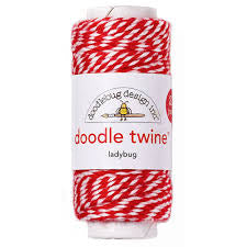 Doodlebug Doodle Twine Ladybug