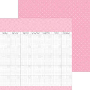 Doodlebug Day to Day Double Sides Calendar Pages - Cupcake