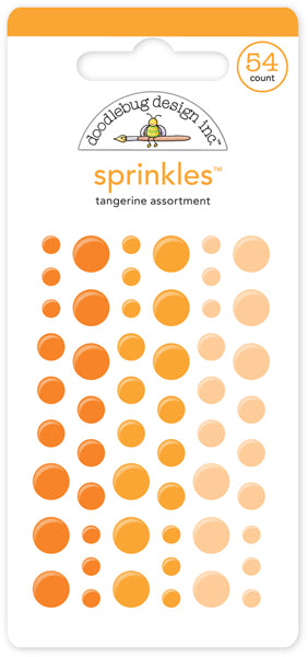 Doodlebug Sprinkles Tangerine Assortment
