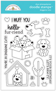 Pre-Order Doodlebug Doggone Cute Stamps