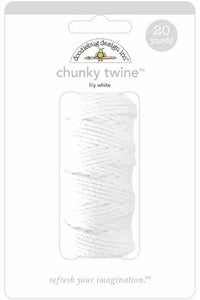 Doodlebug Chunky Twine White