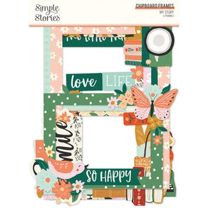 Simple Stories My Story Chipboard Frames